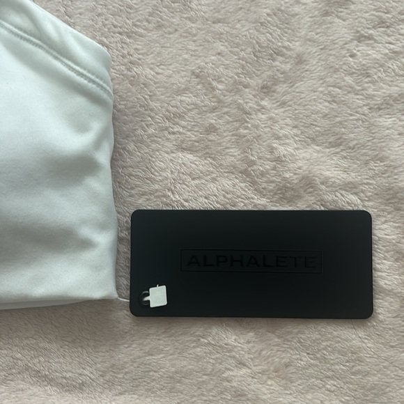 Alphalete Asymmetrical Bra - White, Small - Picture 2 of 4